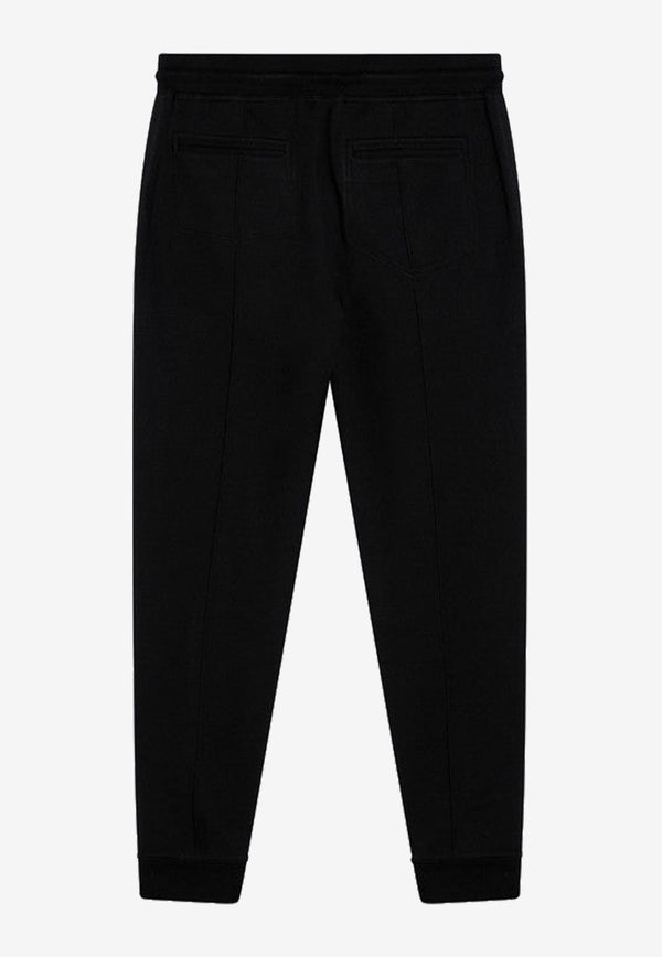 Brunello Cucinelli Logo Embroidered Track Pants Black MM8313271GCO/P_CUCIN-CSQ44