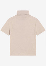 Miu Miu Turtleneck Cashmere Knit Top Sand MMR452OOO18A9/R_MIU-F0036