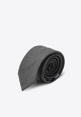 Thom Browne Classic Wool Tie Gray MNL001A00626/P_THOMB-035