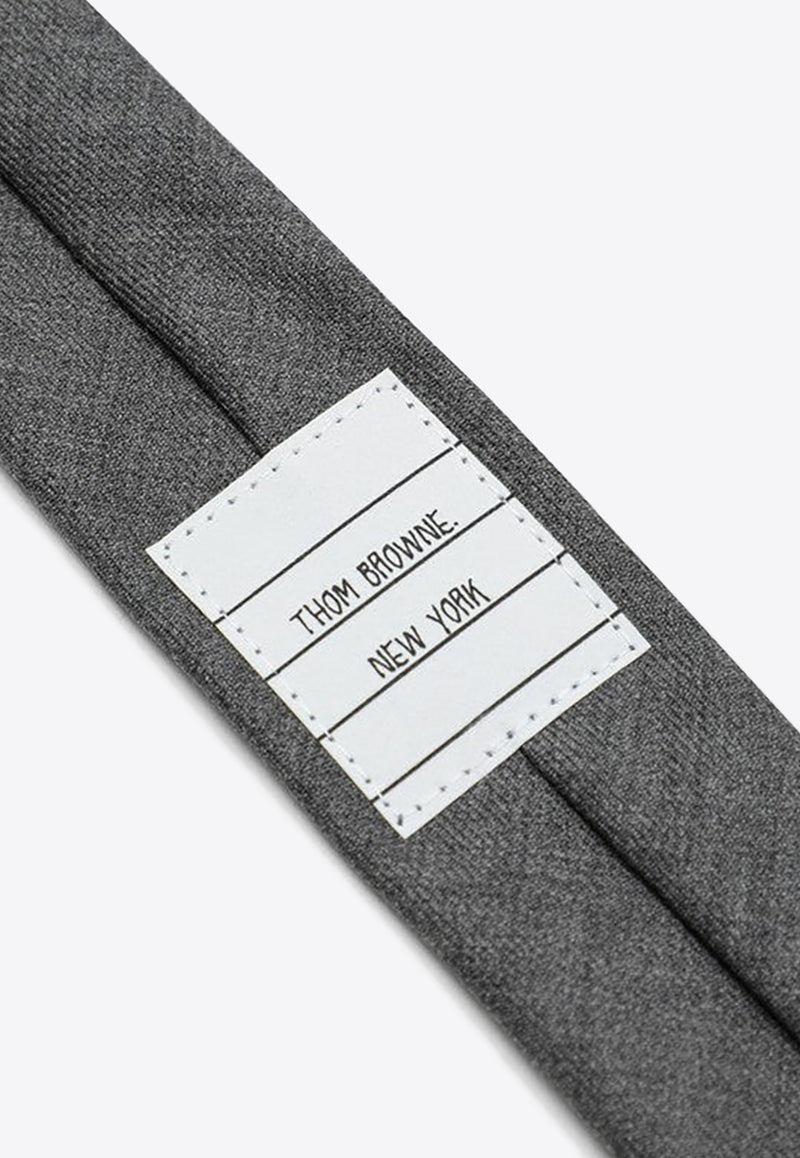 Thom Browne Classic Wool Tie Gray MNL001A00626/P_THOMB-035