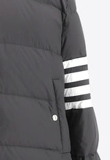Thom Browne Down-Filled Detachable Hood Down Jacket Black MOD041X_05411_001