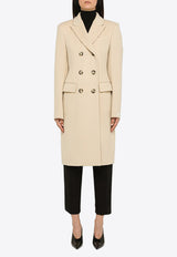 Sportmax Double-Breasted Wool Coat MORGANAWO/N_SPORM-092