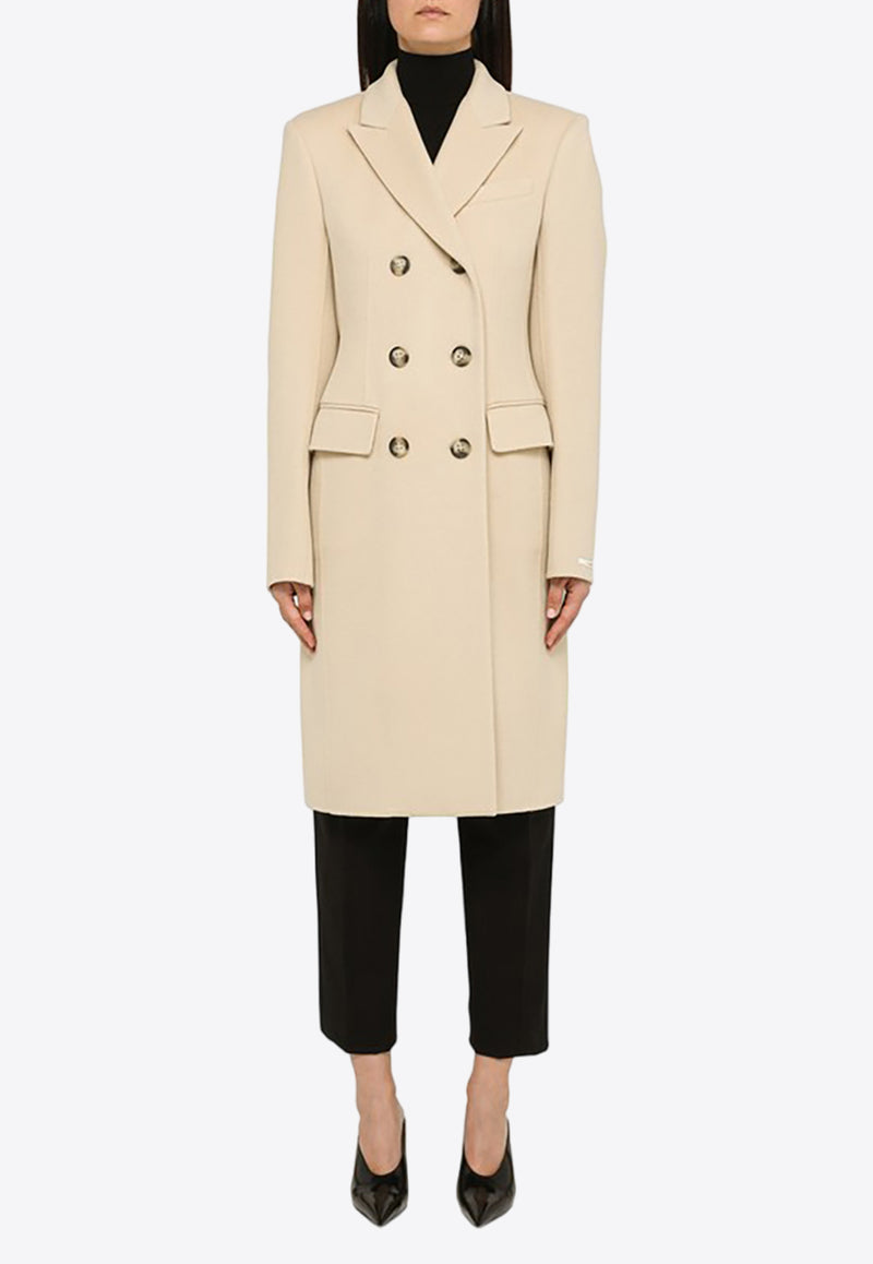 Sportmax Double-Breasted Wool Coat MORGANAWO/N_SPORM-092