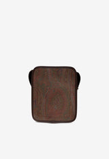 Etro Paisley Jacquard Messenger Bag Brown MP1C0024-AA012 M0019