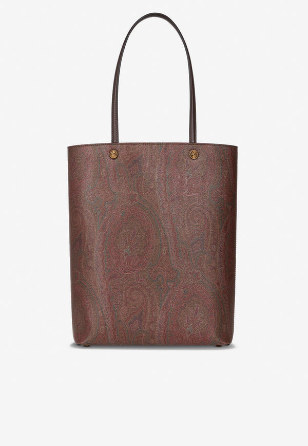 Etro Medium Paisley Tote Bag MP1D0012-AA012 M0019 Brown