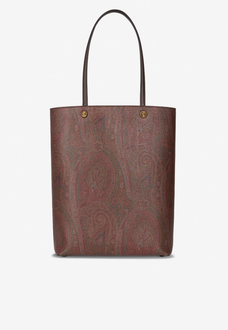 Etro Medium Paisley Tote Bag MP1D0012-AA012 M0019 Brown