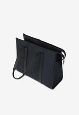 Etro Boston Jacquard Top Handle Bag Navy MP1D0015-AQ424 B0339