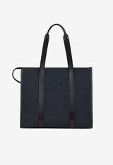 Etro Boston Jacquard Top Handle Bag Navy MP1D0015-AQ424 B0339
