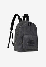 Etro Essential Paisley Backpack Black MP1F0007-AA012 N0000