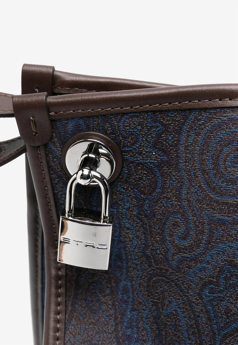 Etro Paisley Duffel Bag MP1L0001-AA061 S9883 Navy