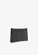 Etro Paisley Jacquard Clutch Bag Black MP2C0001-AA086 N0000