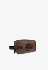 Etro Small Arnica Paisley Jacquard Clutch Bag Brown MP2C0009-AA086 M0019