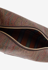 Etro Medium Arnica Paisley-Jacquard Toiletry Bag Brown MP2C0010-AA012 M0019