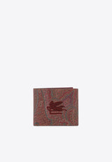 Etro Pegaso Logo Paisley Jacquard Wallet MP2D0001-AA012 M0019