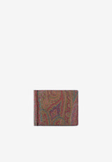 Etro Paisley Jacquard Bi-Fold Wallet Brown MP2D0007-AA086 M0019