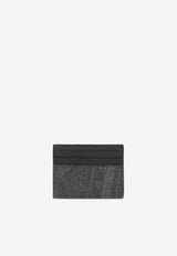 Etro Paisley Logo Cardholder MP2E0001-AA012 N0000 Black