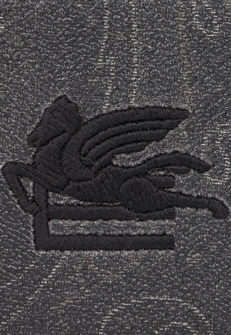 Etro Paisley Logo Cardholder MP2E0002-AA012 N0000 Black