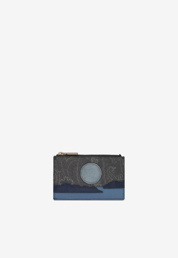 Etro Arnica Landscape Zip Cardholder Multicolor MP2E0002-AH016 N0000