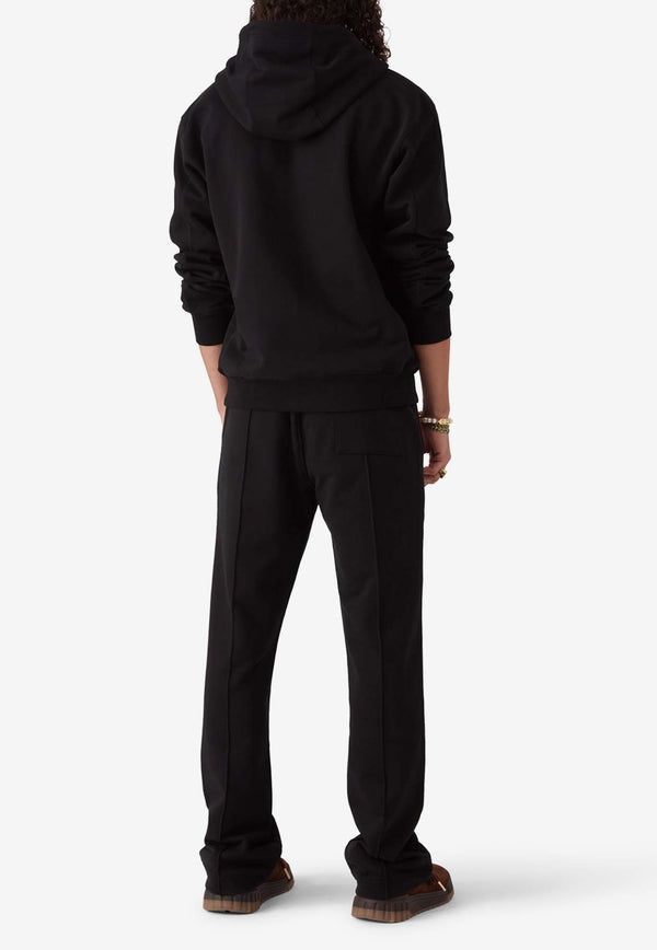 Casablanca Sunset Valley Zip-Up Hooded Sweatshirt Black MPF25JTP15001_BLACK