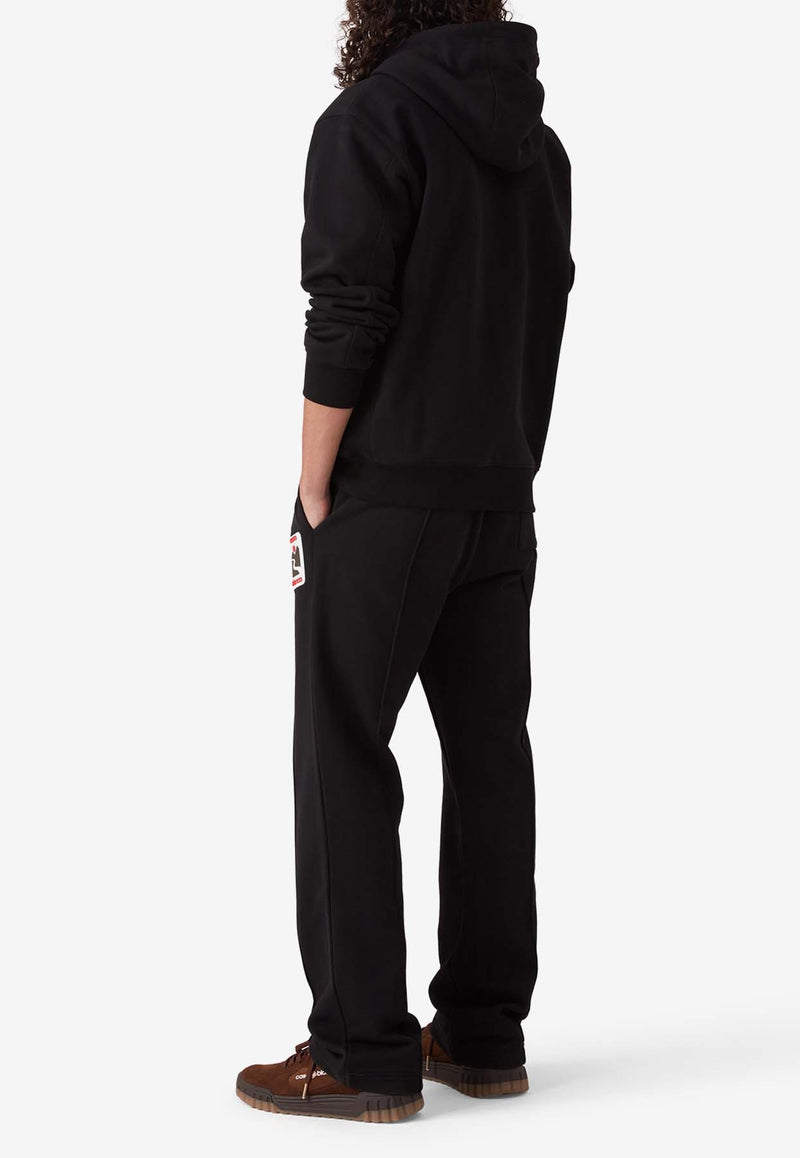 Casablanca Sunset Valley Patch Track Pants Black MPF25JTR05101_BLACK
