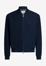 Etro Pegaso Embroidered Bomber Jacket Navy MRBA0016-AJ271 B3681