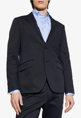 Etro Single-Breasted Buttoned Blazer Navy MRCA0006-99TU5N2 B0339
