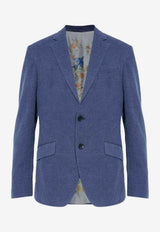 Etro Roma Single-Breasted Blazer Navy MRCB0001-99JA502 B0065