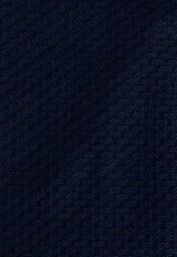 Etro Single-Breasted Worked Weave Blazer MRCB0001-99JJ502 B0339 Navy