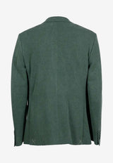 Etro Roma Single-Breasted Blazer Green MRCB0005-99JA502 V1036