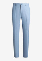 Etro Pressed Crease Pants MREA0005-99TJ583 B0028 Blue