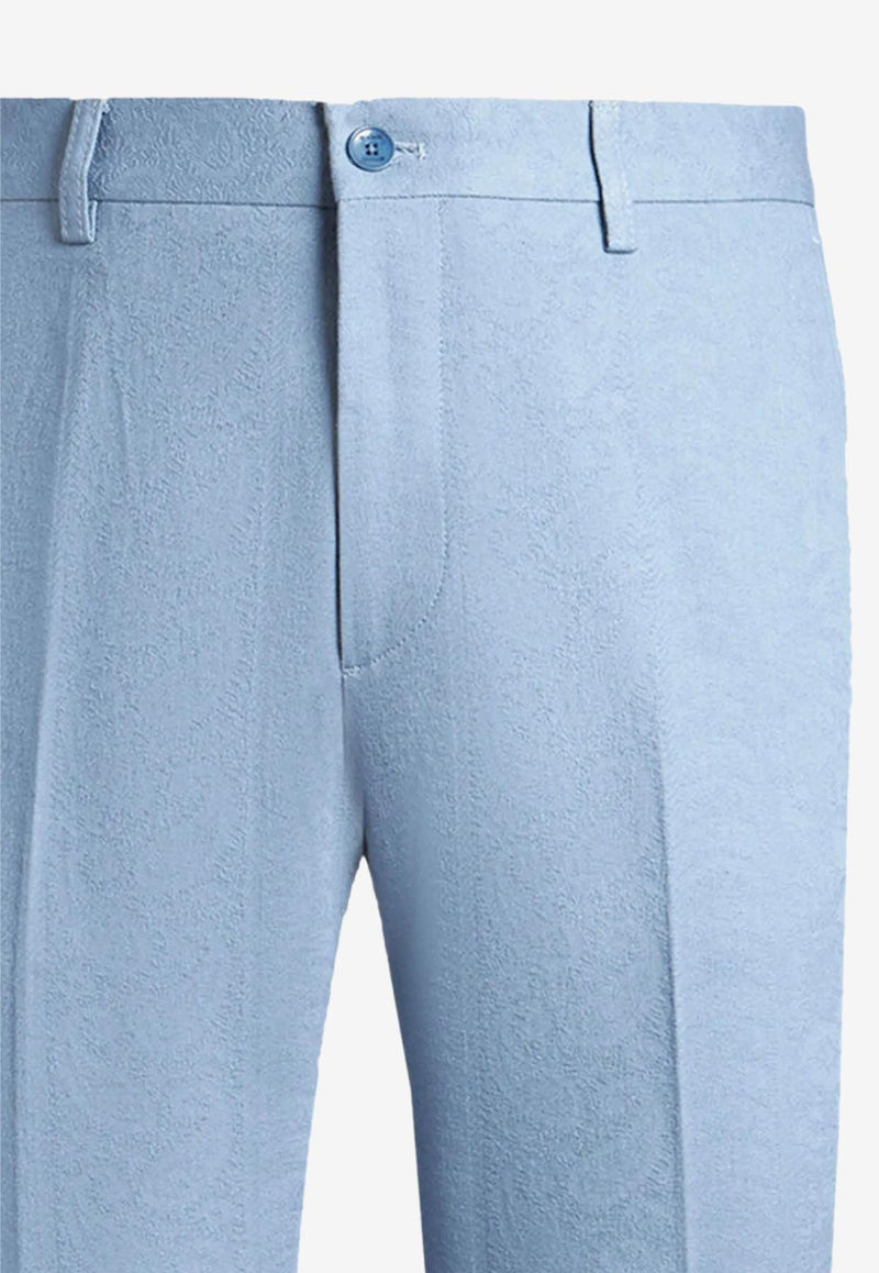 Etro Pressed Crease Pants MREA0005-99TJ583 B0028 Blue