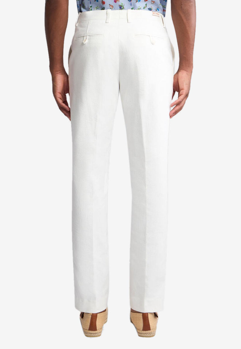 Etro Straight Tailored Pants MREA0005-99TJ584 W0800 White