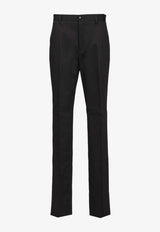 Etro Straight-Leg Tailored Pants Black MREA0005-99TU5N2 B0339