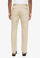 Etro Straight-Leg Tailored Pants Beige MREA0005-99TU5N2 M0122