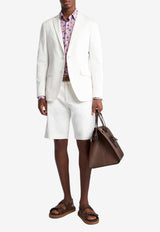 Etro Jacquard Bermuda Shorts MREB0004-99TJ584 W0800 White