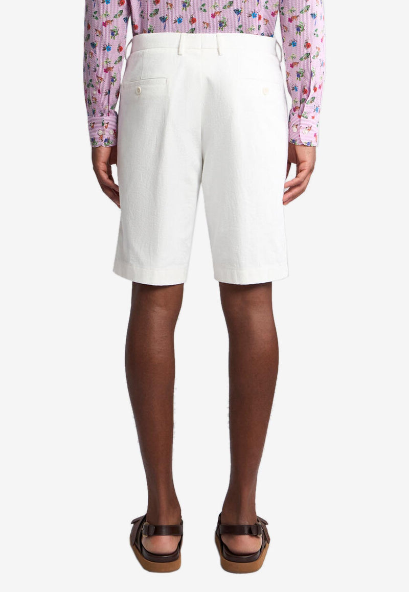 Etro Jacquard Bermuda Shorts MREB0004-99TJ584 W0800 White