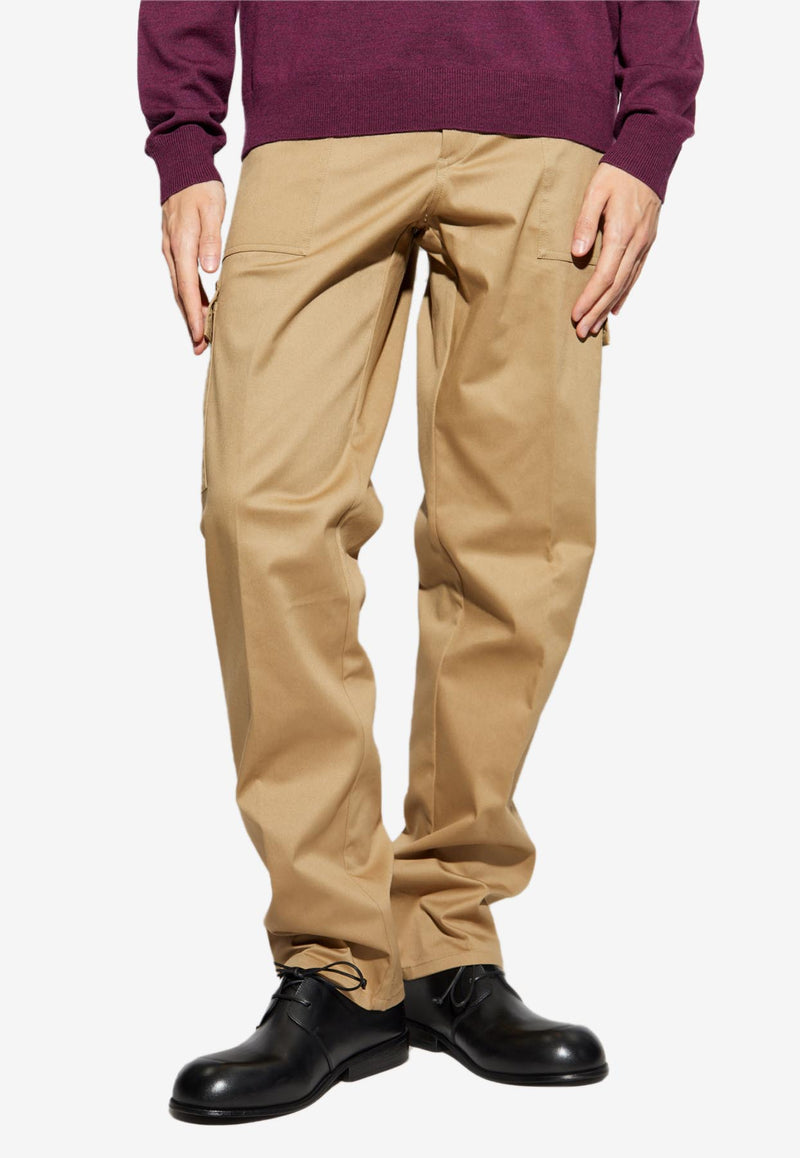 Etro Straight-Leg Cargo Pants Beige MRED0020-99TU5M3 M0132