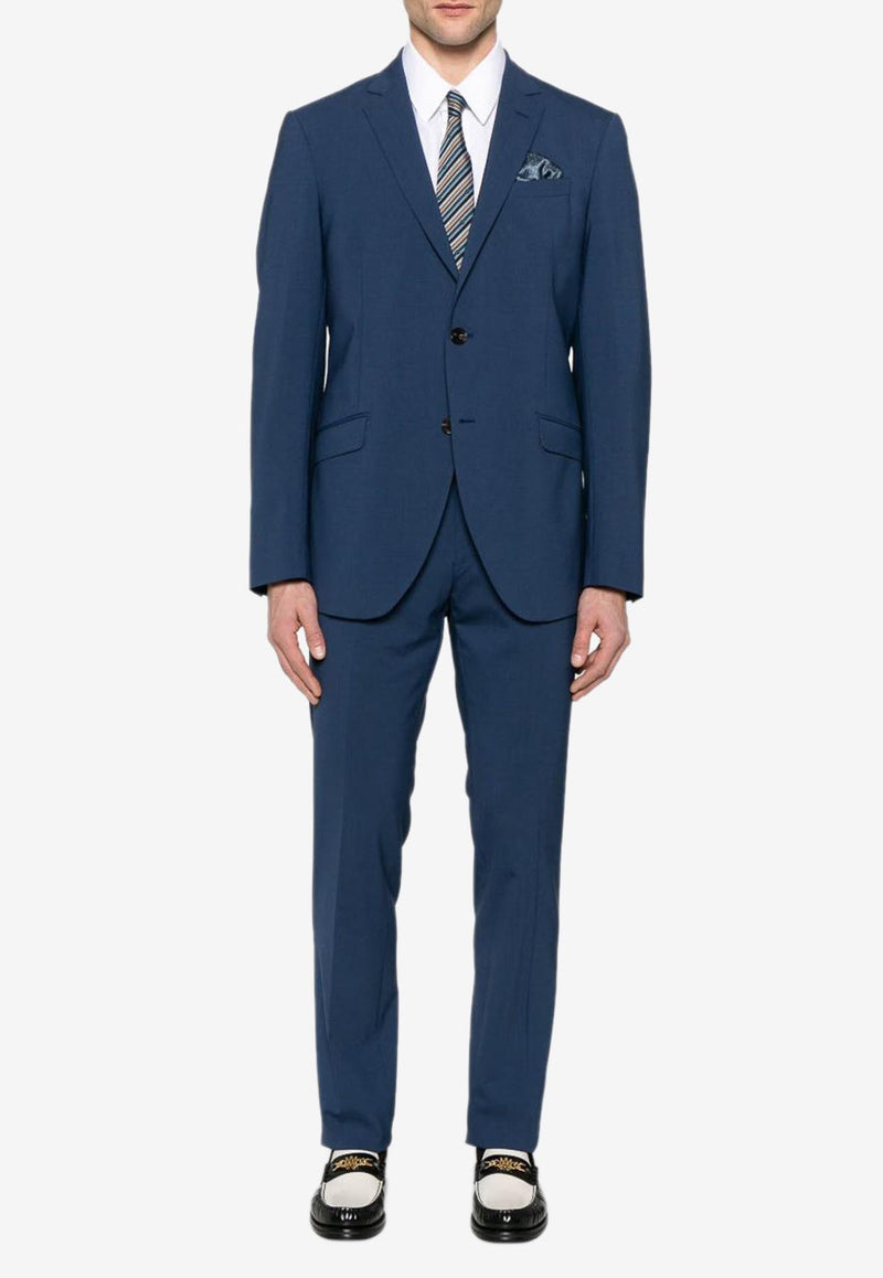 Etro Single-Breasted Tailored Suit MRGB0001-99TU2I7 B0065 Blue