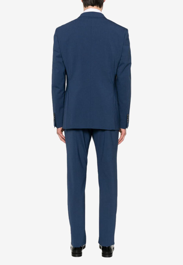 Etro Single-Breasted Tailored Suit MRGB0001-99TU2I7 B0065 Blue