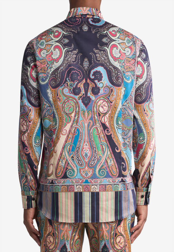 Etro Paisley Print Long-Sleeved Shirt Multicolor MRIB0001-99SP5D5 X0883