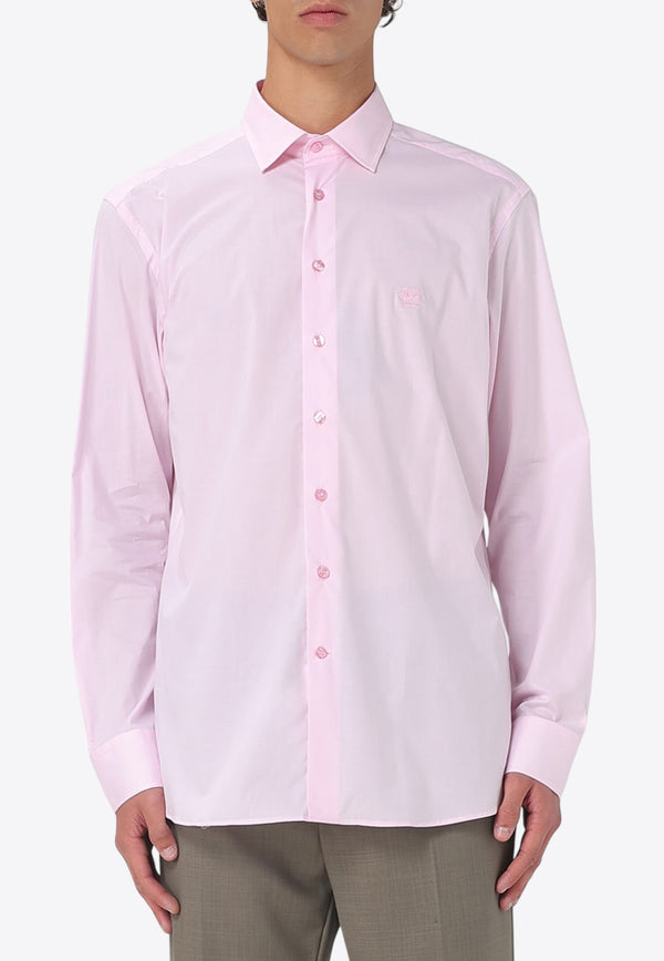 Etro Logo Long-Sleeved Shirt MRIB0002-AV607 F0043 Pink