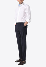 Etro Logo Long-Sleeved Shirt MRIB0002-AV607 W0800 White