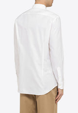 Etro Logo Embroidered Long-Sleeved Shirt  White MRIB0004AV201/O_ETRO-W0800