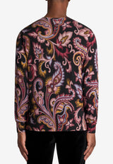 Etro Floral Paisley Silk-Blend Sweater Multicolor MRKF0003-AS299 X0810