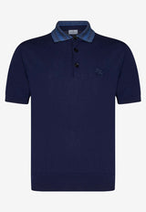 Etro Pegaso Embroidered Polo T-shirt Navy MRKF0004-AQ143 B0065