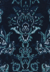 Etro Floral Jacquard Crewneck Sweater Blue MRKF0096-AQ177 S9883