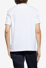 Etro Pegaso Patch Crewneck T-shirt White MRMA0002-AK977 X0800