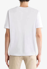 Etro Leopard Print T-shirt White MRMA0002-AR465 W0001