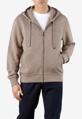 Etro Paisley Jacquard Zip-Up Hooded Sweatshirt Beige MRMB0025-99JJD14 S8461