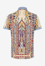 Etro Paisley Print Polo T-shirt Multicolor MRMD0004-AJ280 X0880
